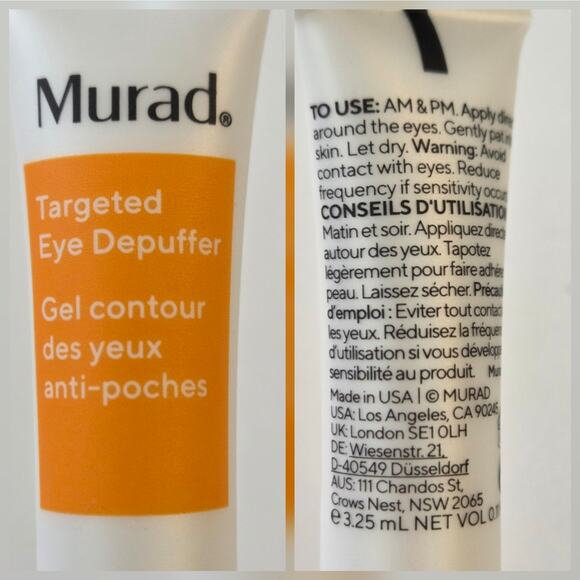 Murad Quick Eye Firmers Set & Cellular Hydration Repair Serum New, Sealed - Picture 3 of 8